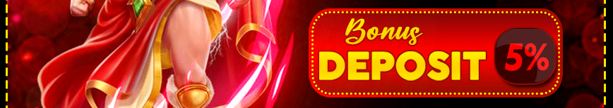 BONUS DEPOSIT HARIAN 5%
